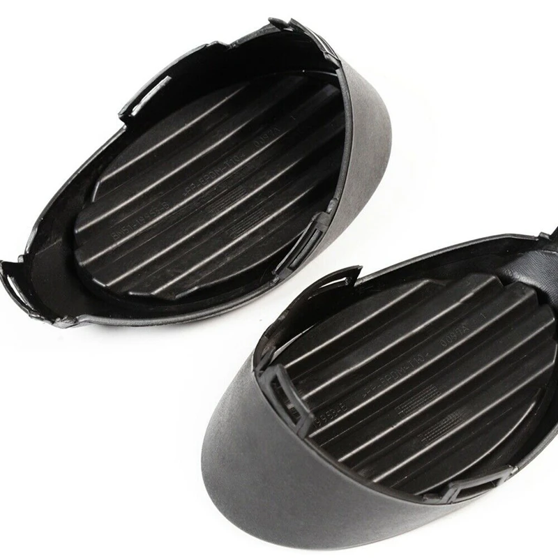 1 пара передний бампер противотуманный светильник лампа крышка решетка рамка для