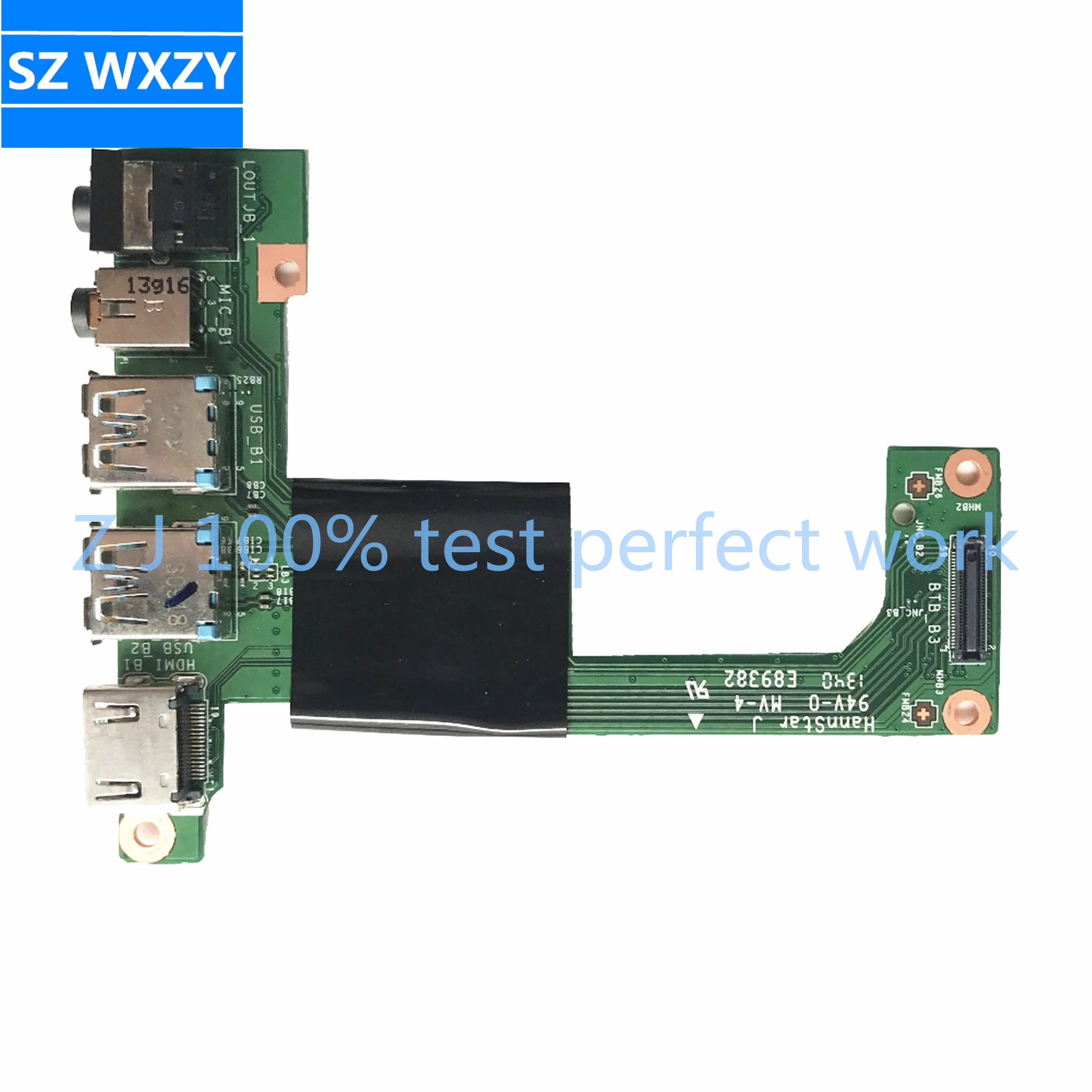 Оригинальный Для MSI GT60 CX60 CX61 ноутбук USB аудио Плата MS-16GD MS-16GDB 100% тестирование