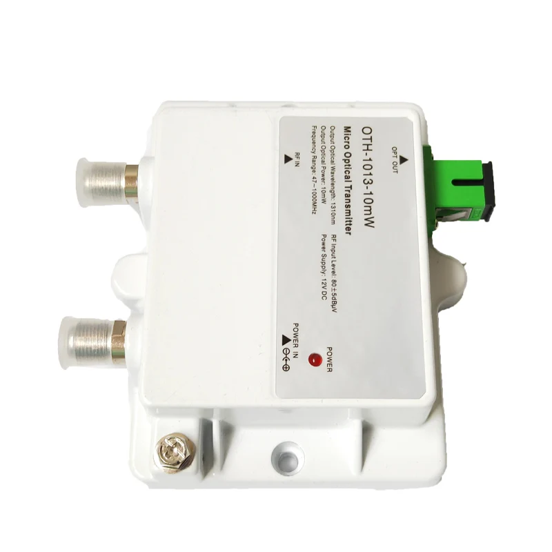 Микро оптический передатчик Φ FTTH 12V CATV Mini Micro Transmitter 47 1000MHZ 1310nm/1550nm с оптическим
