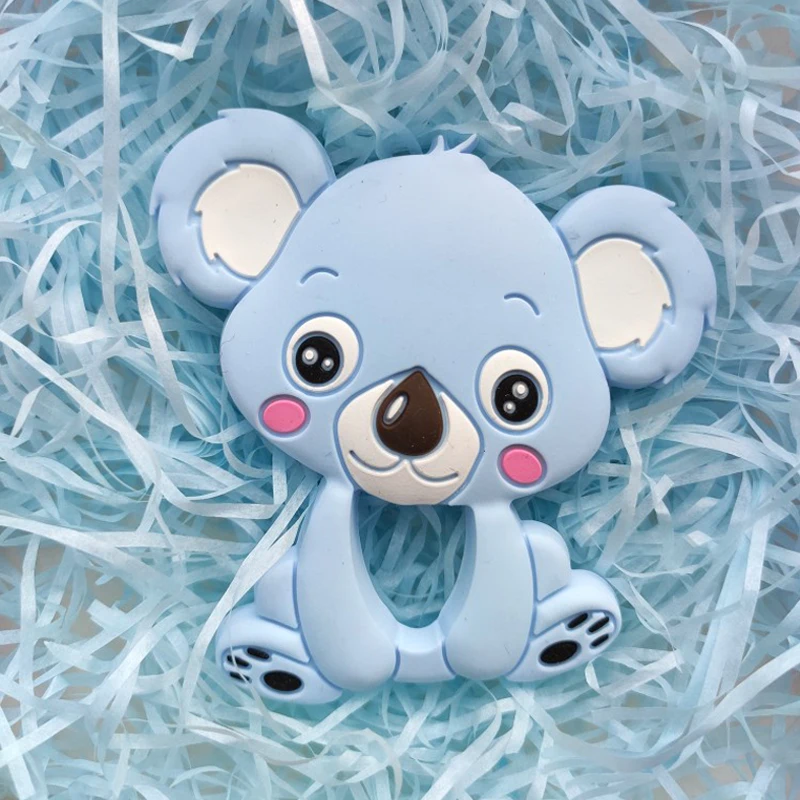 Пищевые Детские грызуны Силиконовые Прорезыватели для зубов сделай сам коала