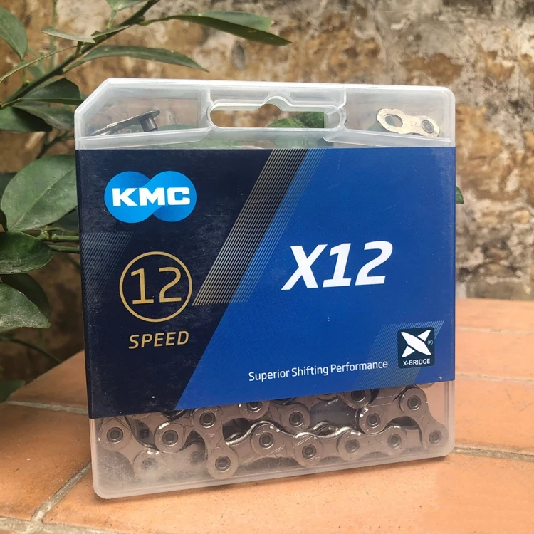 KMC X11.93 X11EL X10SL X10.93 инструмент для демонтажа цепи велосипеда(116L 11 10 9 8 цепь для скоростного велосипеда с волшебной кнопки для горных велосипедов, Запчасти - Цвет: X12 sliver