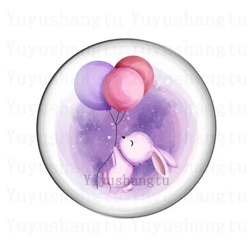 Мультяшная Милая Овечка медведь кролик фотография размером 12 мм/18 мм/20 мм/25 мм