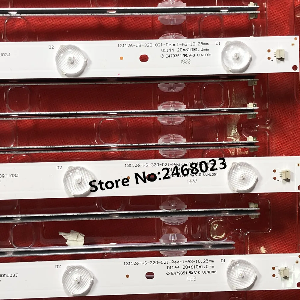 Светодиодная лента для panasoni c TC-32A400U 32AS500C V320HWSD06 TH-32A400C 131126-WS-320-021 15 светодиодный т. |