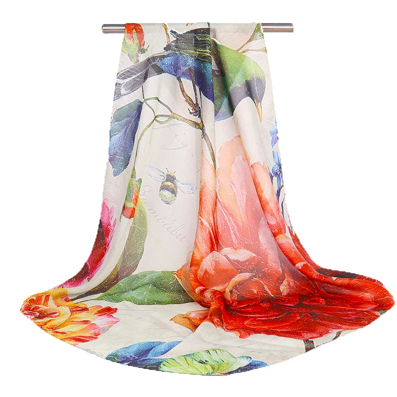 Лидер продаж Модный маленький квадратный шарф искусственный шелковый женский