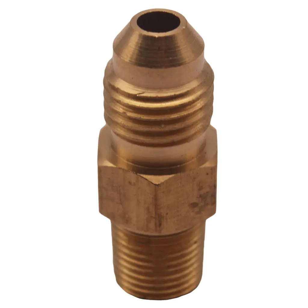 Brass Fitting Oil Gas Adapter -4 4AN To 1/8&quot NPT Adaptor For Most Fluid |