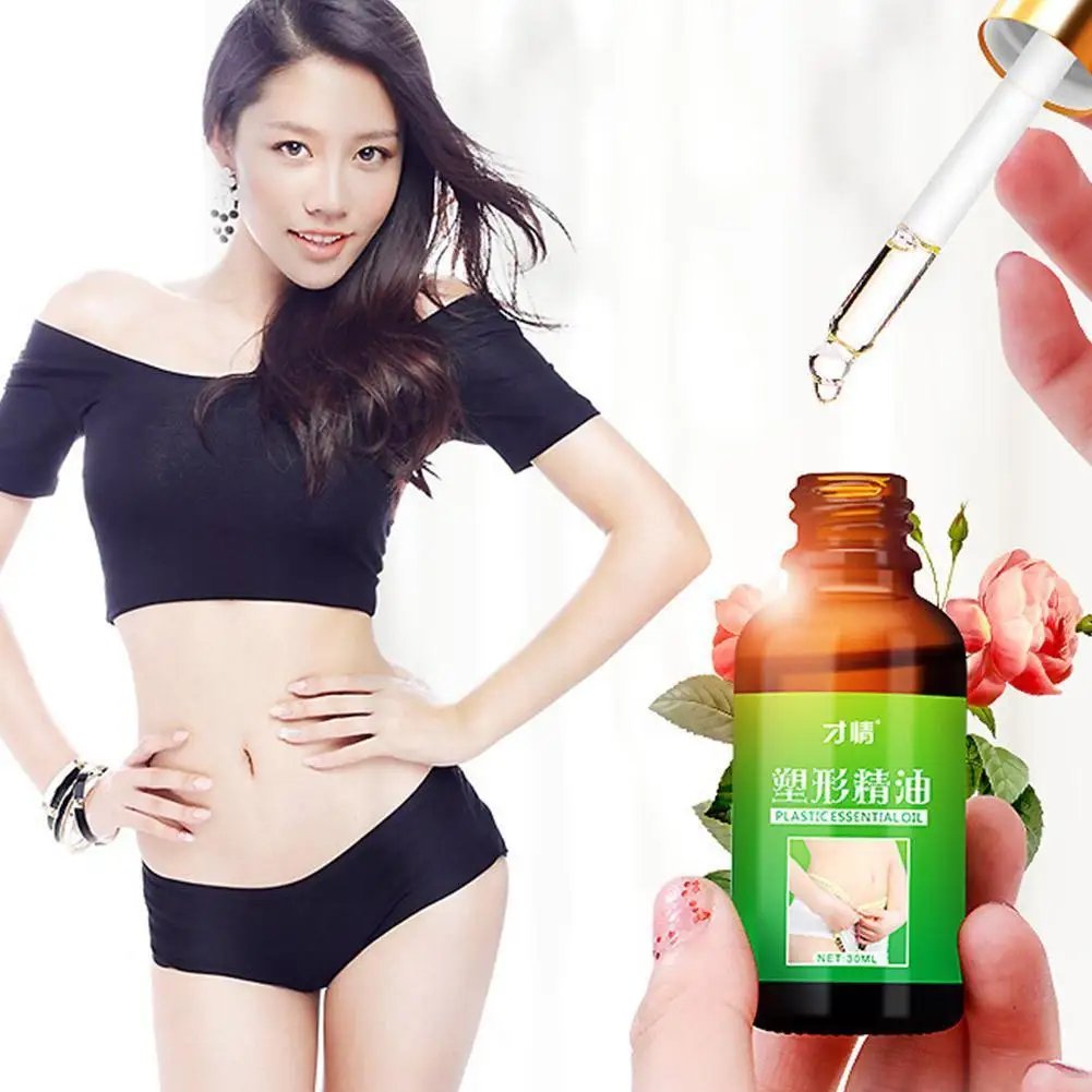 

Slimming Essential 0il Hyaluronic Acid Lose Weight Cellulite Oilsthin 30ml Fat Makeup Serum Anti Burning L5P2