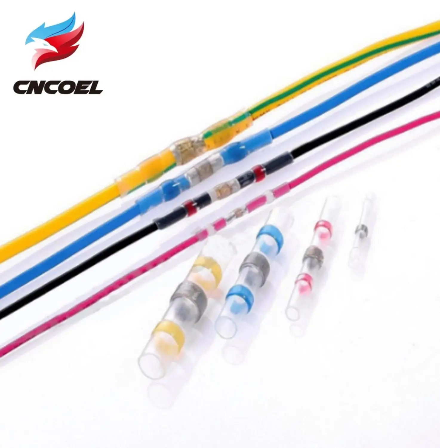 20 шт. водонепроницаемый Изолированный термоусадочный стыковой соединитель