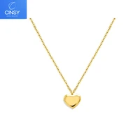 cinsy store necklace for women stainless steel necklace colar choker heart chic jewelry sweet bear chain necklace for female