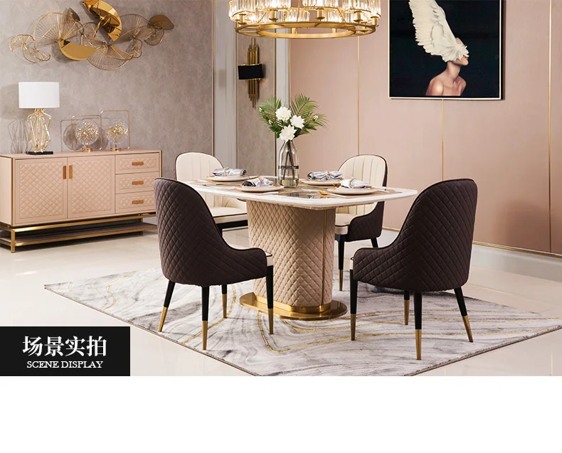Комплект для обеденного стола comedor sillas de comedor Стел обленый mesa comedor muebles de madera mesa обеденный стол+ 4 стула стул кресло s