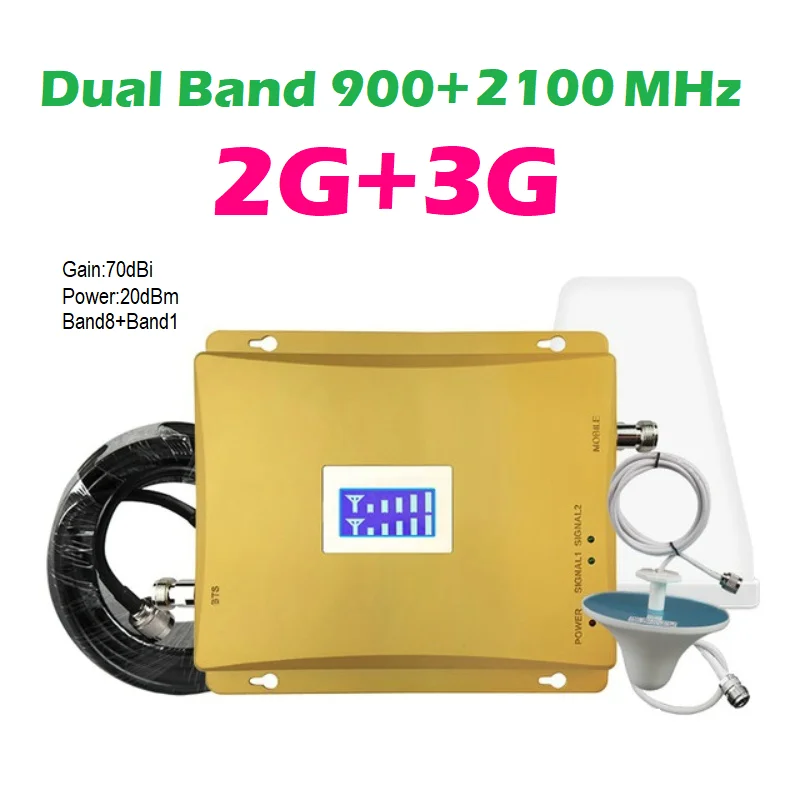 Фото Усилитель сотовой связи с высоким коэффициентом усиления 75 дБ 2G 3G GSM 900 WCDMA Усилитель сотовой связи с высоким коэффициентом усиления 75 дБ 2G 3G GSM 900 WCDMA