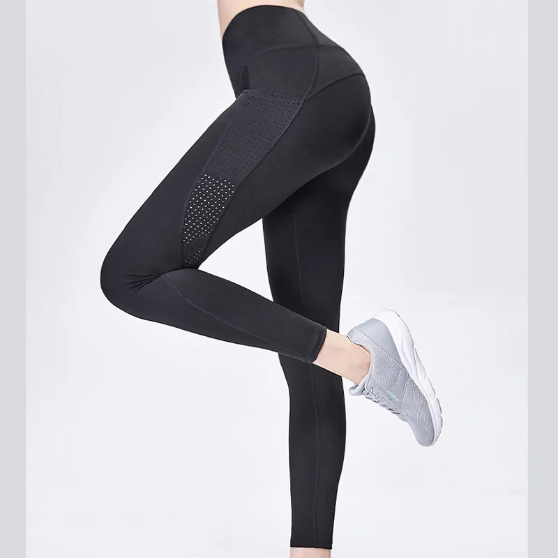

Quick-drying Yoga Pants Naked-Feel Athletic Fitness Leggings Women Breathable Stretchy High Waist Gym Sport Tight Pants