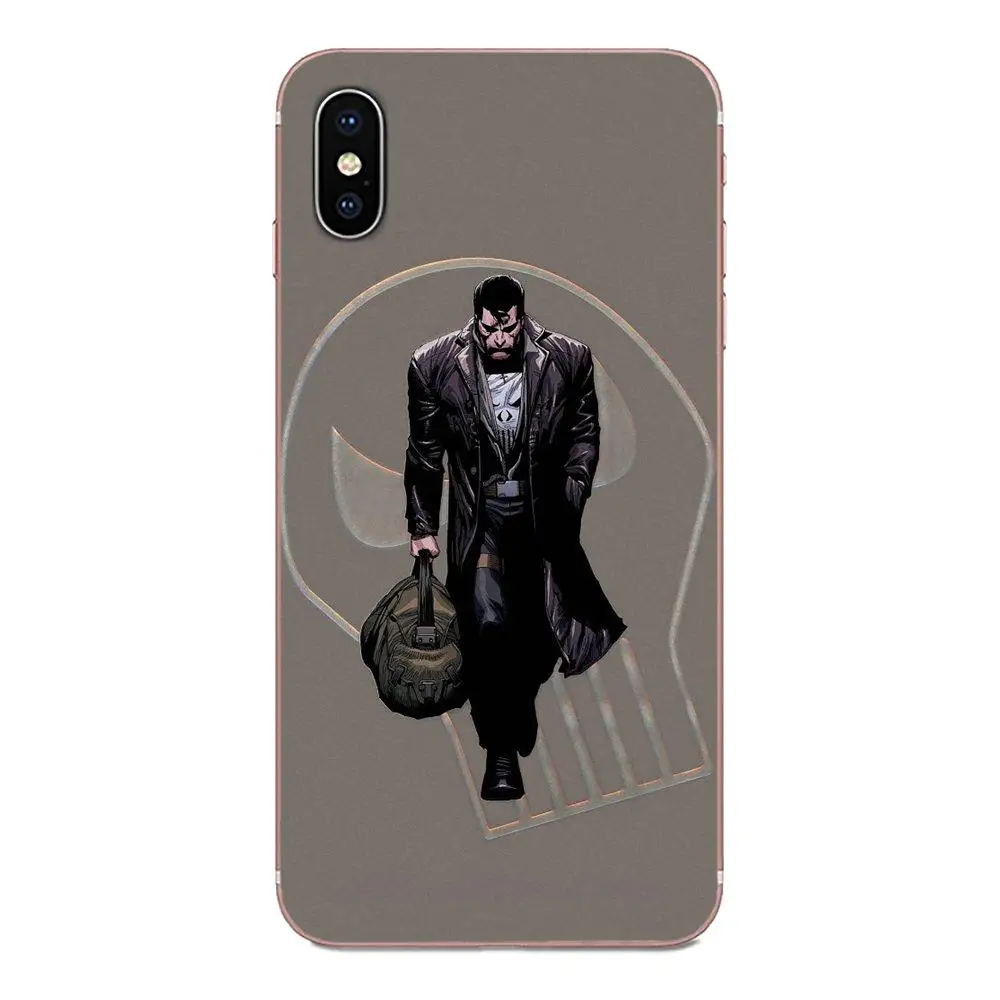 ТПУ для Huawei Honor 4C 5A 5C 5X 6 6A 6X 7 7A 7C 7X 8 8C 8S 9 10 10i 20 20i Lite Pro Punisher и Росомаха | Мобильные