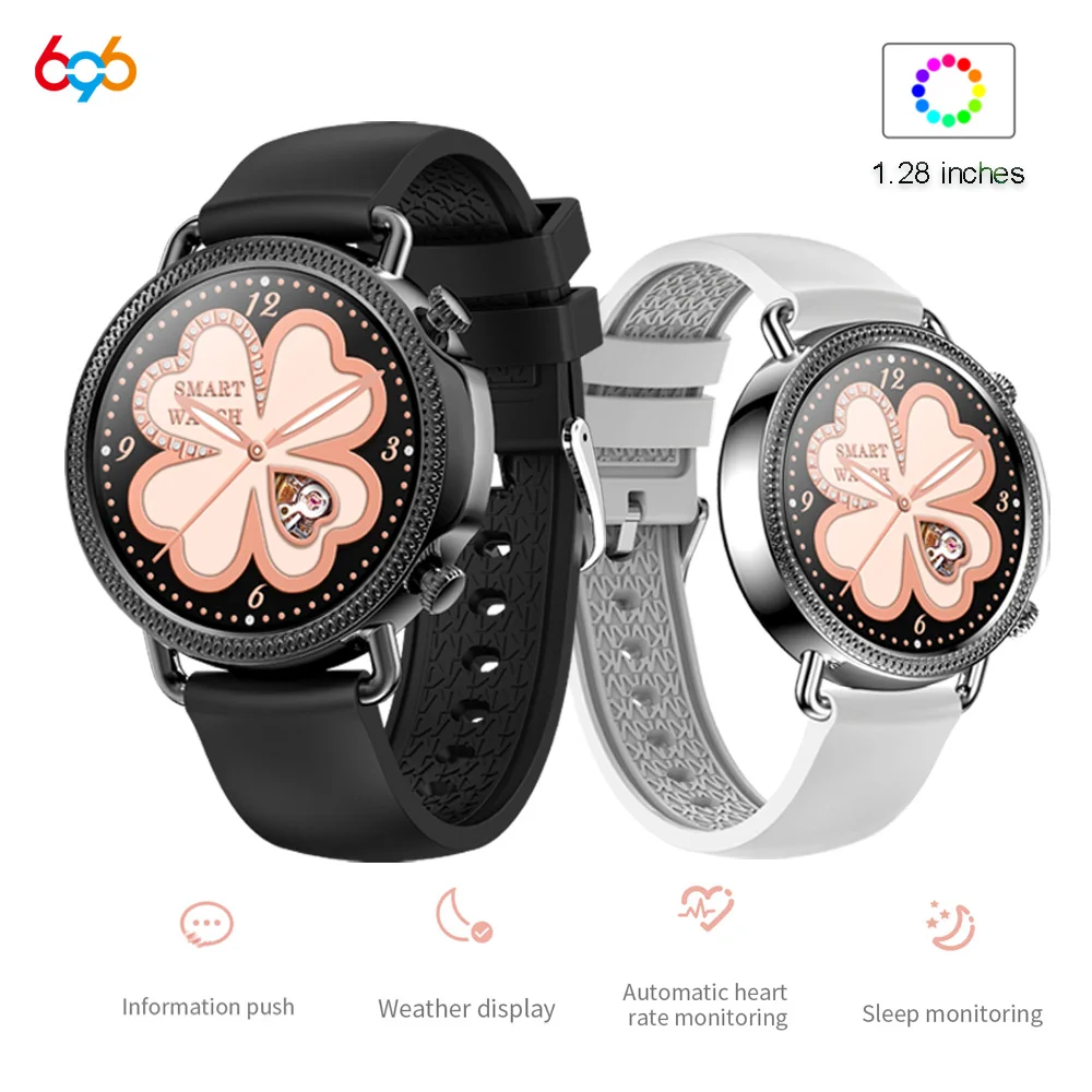 

Смарт-часы женские V25 с пульсометром и тонометром, с прогнозом погоды, для Android, IOS, PK V23, 696