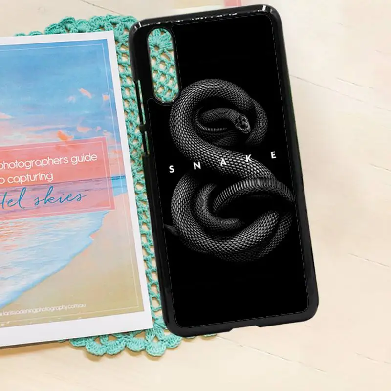 

Snake horror animal fashion pattern luxury Anti-fall Phone Case PC for iPhone 11 12 pro XS MAX 8 7 6 6S Plus X 5S SE 2020 XR