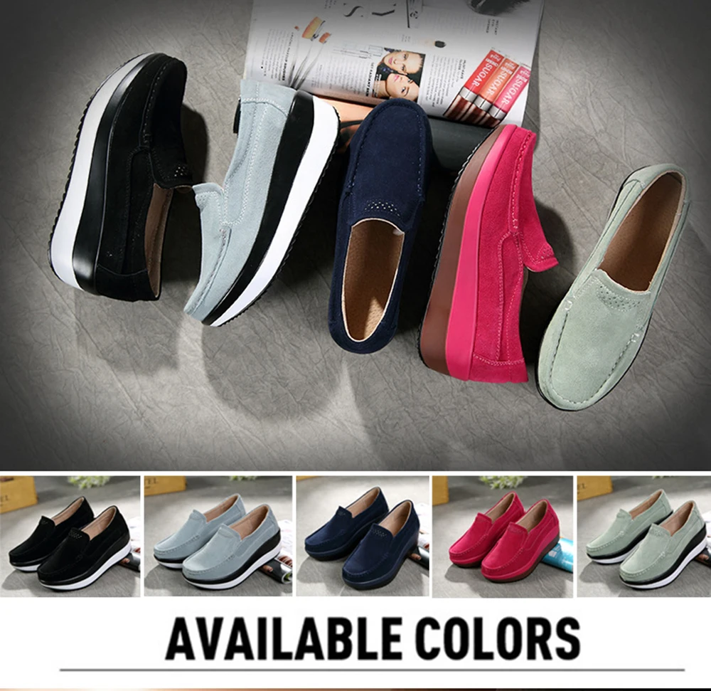 Женская обувь на плоской подошве лоферы платформе женские элегантные мокасины