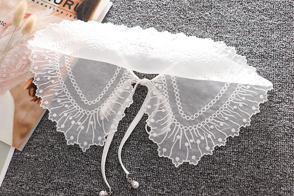 Linbaiway женские ложные воротнички кружевные носки без пятки С цветочным рисунком