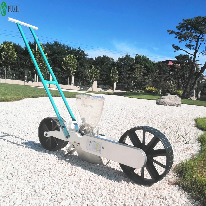 Однорядный ручной толчок маленький фермер толкает овощная сеялка точность 1 ряд |