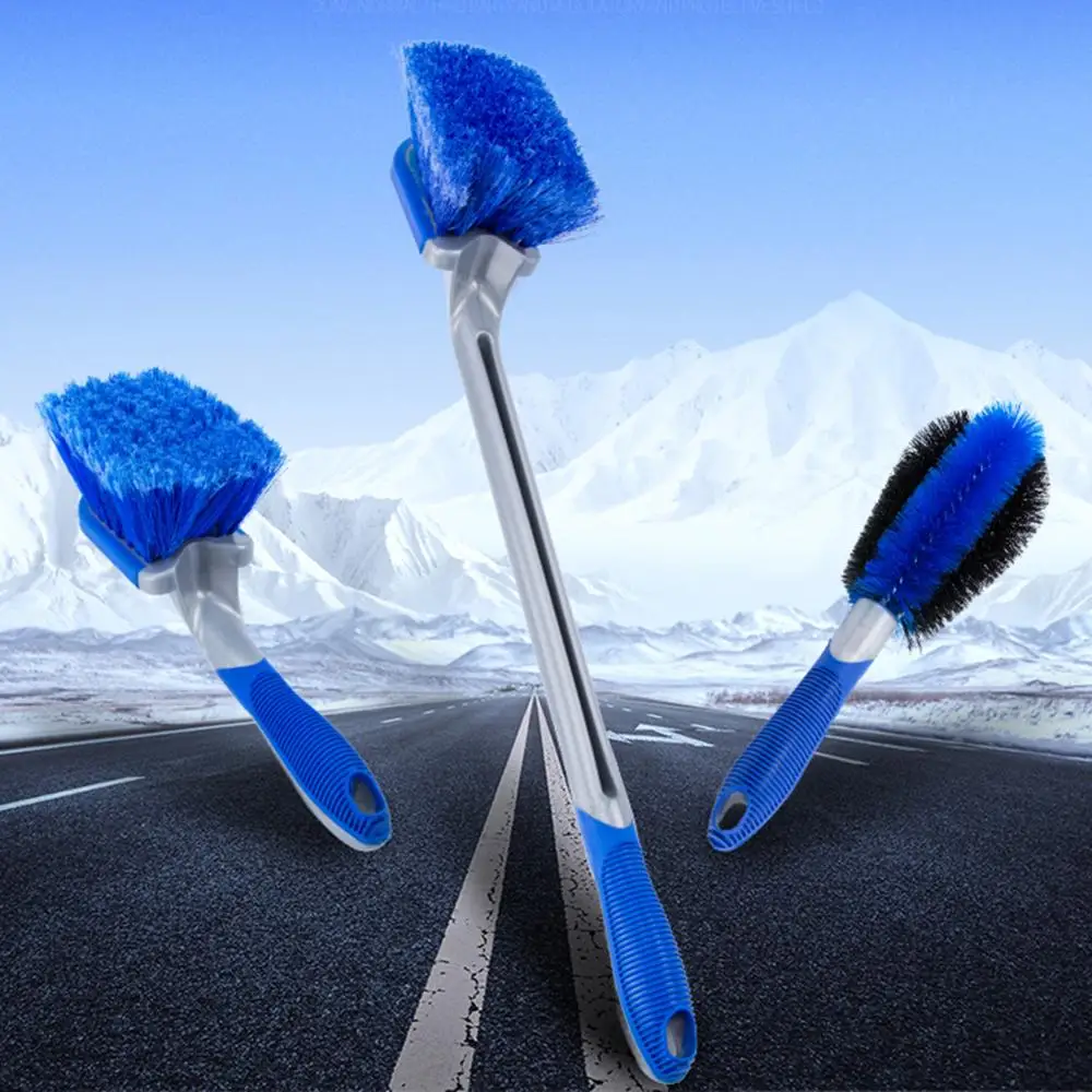 OLOMM Car Tyre Cleaning Brush 3 Pack Tire Wheel Rim Hub Brushes Auto Washer Vehicle Body Surface Scrub Cleaner Tool | Автомобили и