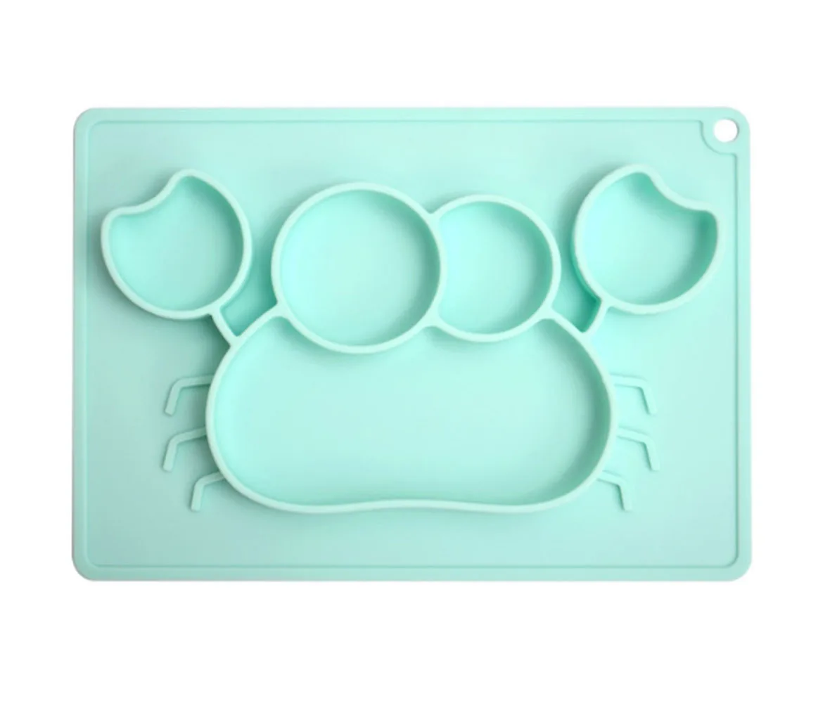 

Home Use Silicone Baby Plate Animal Silicone Dinner Bowl Plate