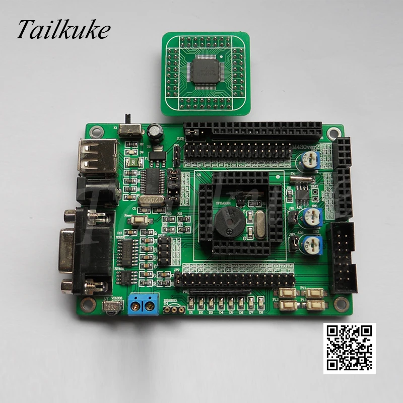 MSP430F149 минимальная системная плата MSP430 макетная микроконтроллер обучающая с USB BSL