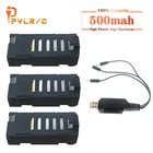 3,7 V 500 мАч, Батарея с USB Зарядное устройство для LF606 SG800 D2 JD-16 S606 M9 M11 компоненты дронов аксессуары для дрона с дистанционным управлением запасные Запчасти