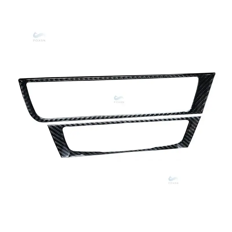Для Audi A6 C7 A6L 2012 2013 2014 2015 2016 углеродное волокно центральное управление автомобиля