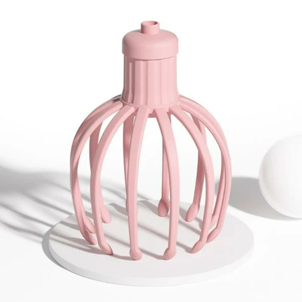 

Massager Smart Electric 12-claw Head Massager Octopus Rotating Ball Relaxing Massager Head Soul Extractor