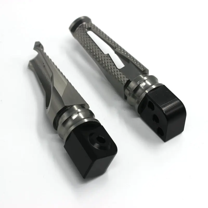 Moto Запчасти сзади подножки педали для Yamaha MT-03 MT-25 MT-07 MT-09 XSR700 XSR900 T-MAX 530 500 - Цвет: grey