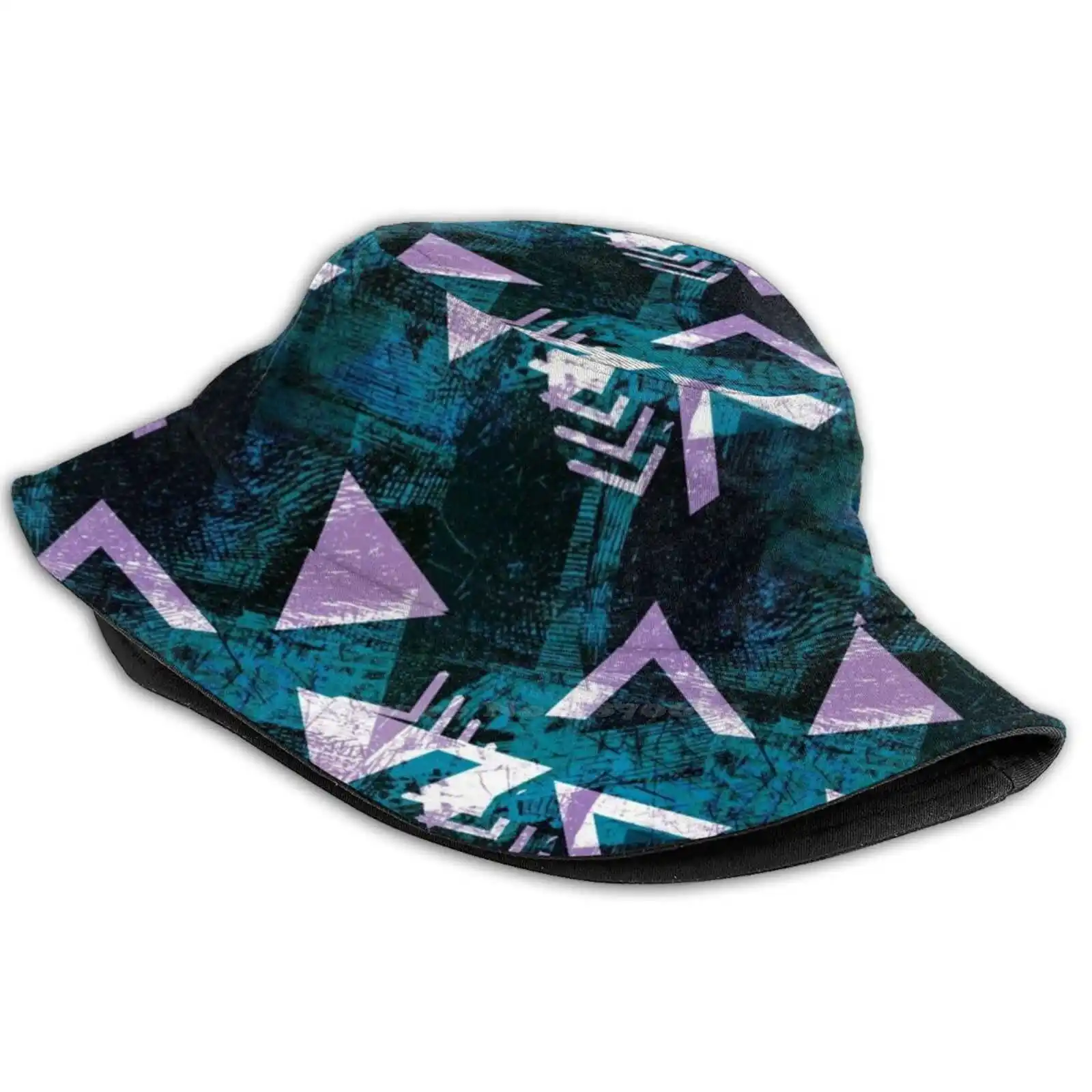 

Abstract 80’S Pattern Print Bucket Hats Sun Cap Abstract 80 Pattern