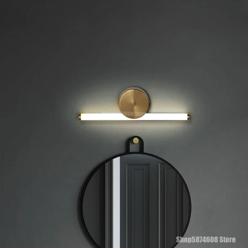 Современная светодиодная акриловая настенная лампа в скандинавском стиле