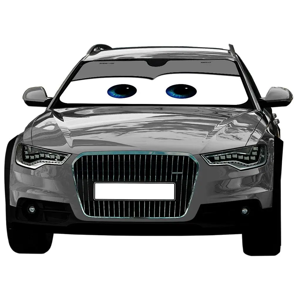 

Car Windshield Sunshade Cartoon Window Foils 5 Colors Eye P ixar Heated Windshield Sunshade 130x70cm Car Solar Protect