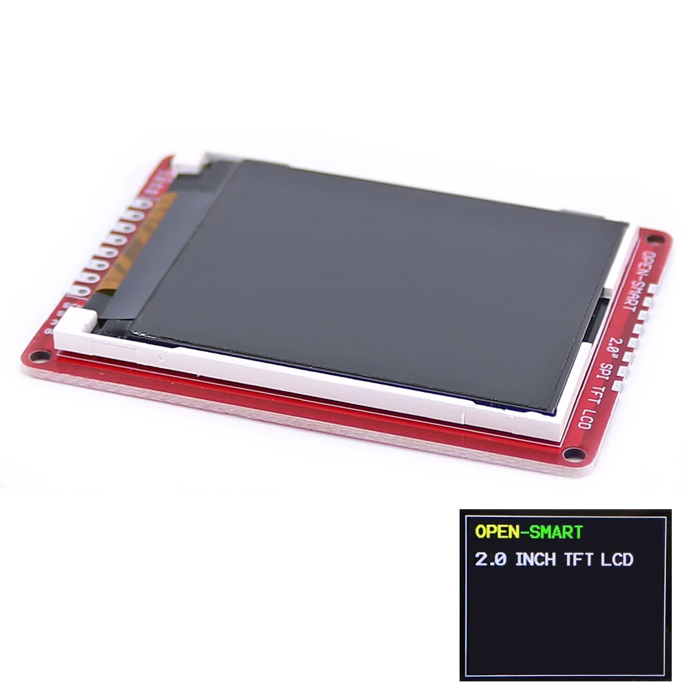 3 В 2 0 &quot176*220 серийная плата SPI TFT LCD экран модуль с SMD контактами для Arduino Nano Pro Mini UNO R3