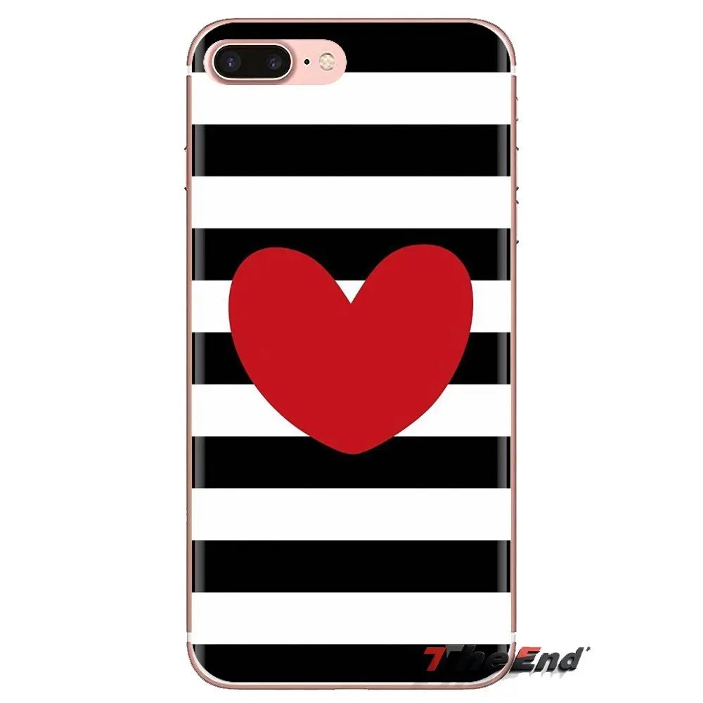 Pink stripe heart Love rose flower Silicone Phone Case For Samsung Galaxy J1 J2 J3 J4 J5 J6 J7 J8 Plus 2018 Prime 2015 2016 2017 |