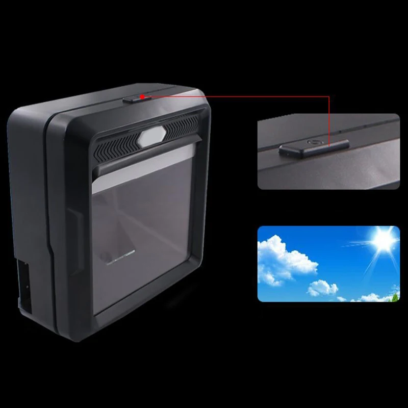 MP8000 высокоскоростная двухмерная сканирующая платформа 1D/2D считывание билетов QR