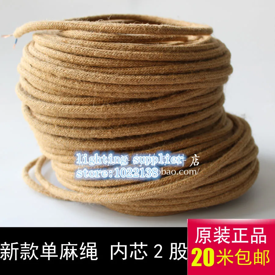 3 м 5 10 2 ядра или Core Винтаж пеньковая веревка светильник шнур манильская Веревка