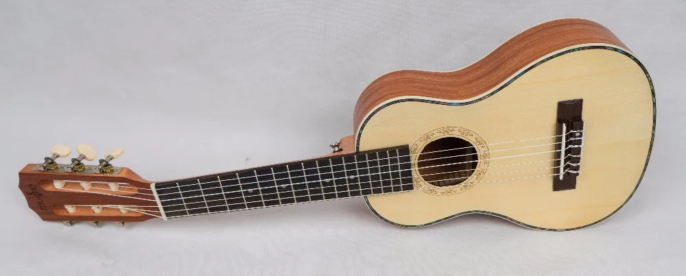 Guitalele Guilele Гавайская гитара 28 дюймов акустическая электрическая Гавайская мини-гитара 6 струн Ukelele Guitarra Engelmann Picea Asperata Uke