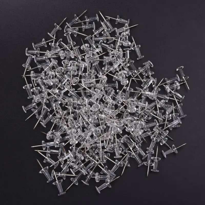 200 x прозрачные штифты из прозрачного пластика | Обустройство дома