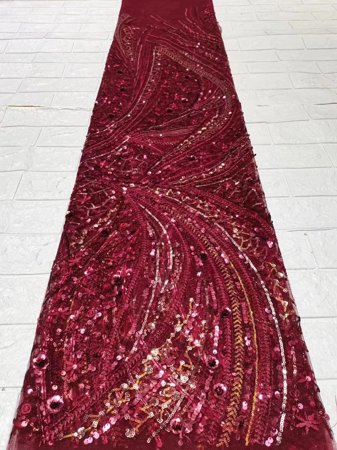 

Бесплатная доставка, Африканское Сетчатое кружево с блестками DPN44, Высококачественная вышитая французская кружевная ткань для вечерние ри...