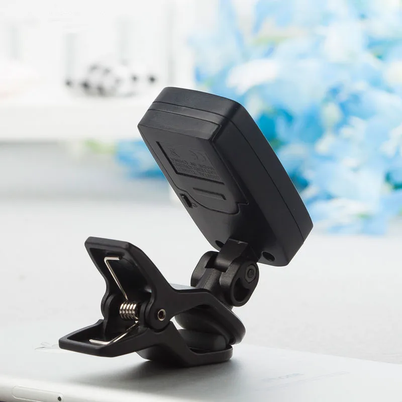 universal clip auf professionelle gitarre tuner akustische ukulele violine saiten digital chromatic lcd elektrische gitarre bass tuner free global shi