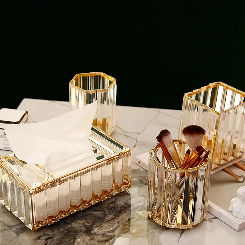 Хрустальная коробка для салфеток дома отеля автомобиля съемный чехол держатель