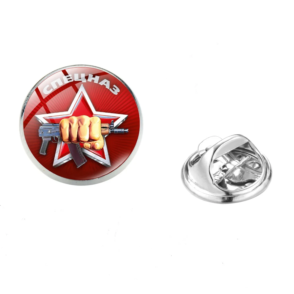 Брошь в виде серпа и молота из СССР серебристого цвета | Украшения аксессуары