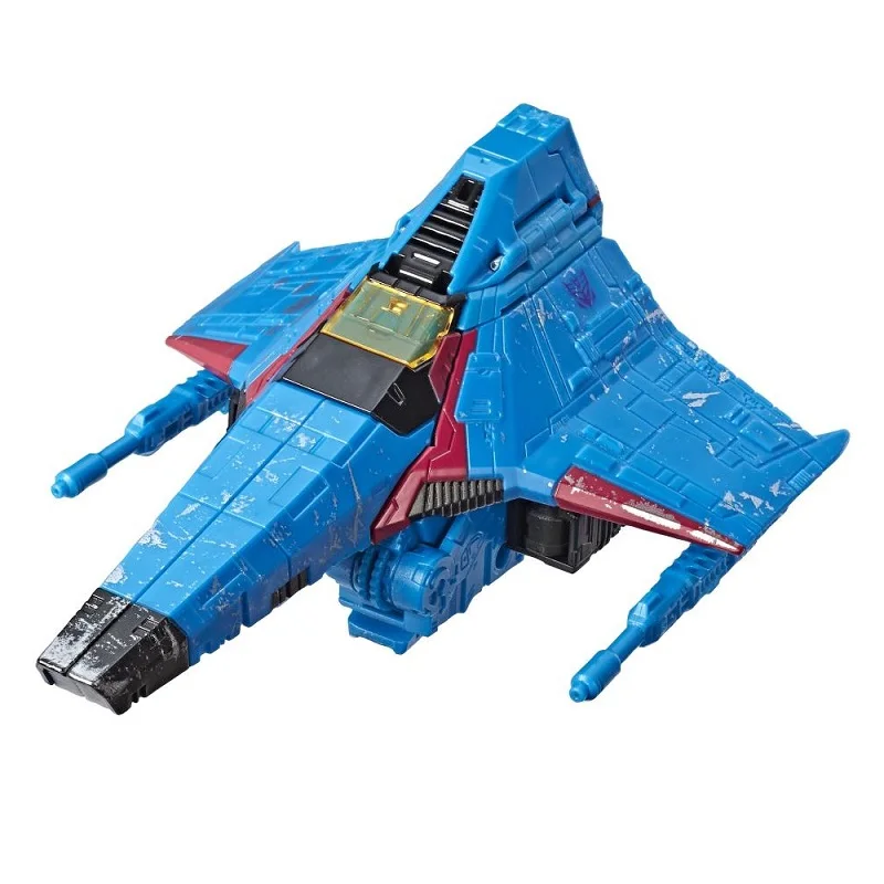 

Siege War For Cybertron Thundercracker Voyager Class Robot Airplane Classic Toys Boys Action Figures