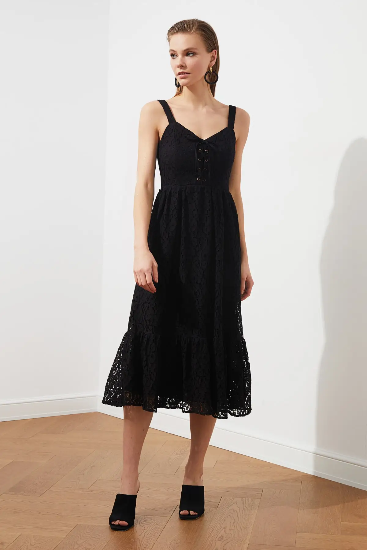 Trendyol Lace Dress TPRSS21EL3160