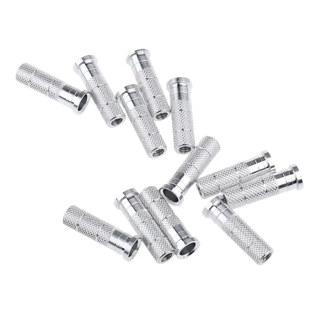 

12 шт., алюминиевые вставки для стрел