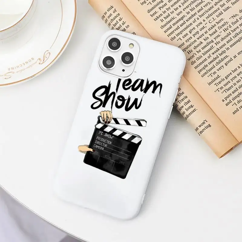 

JAMULAR Cool Movie Pallets Fitted Phone Case Candy Color for iPhone 6 7 8 11 12 s mini pro X XS XR MAX Plus