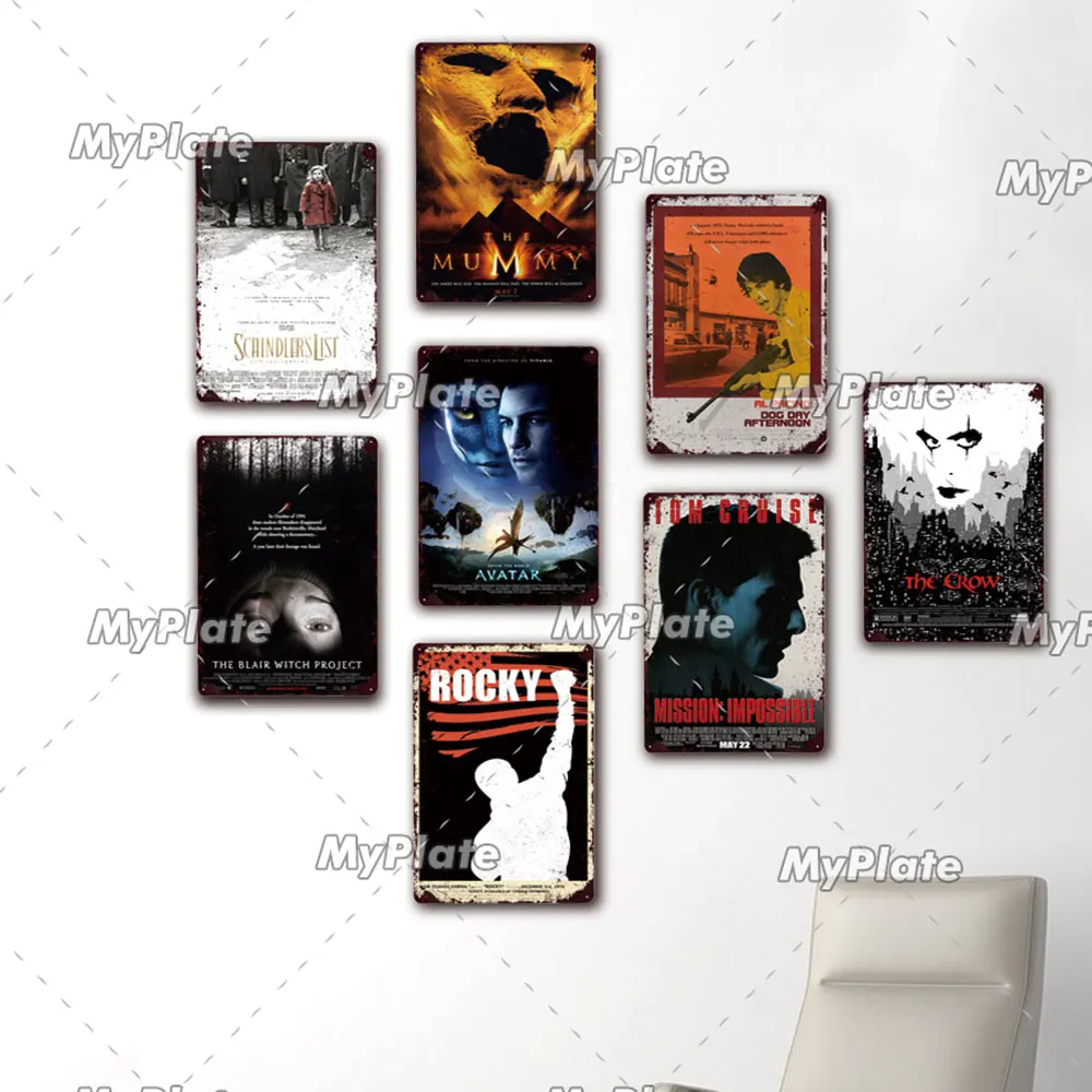 Металлическая вывеска металлическая Оловянная табличка винтажная настенная