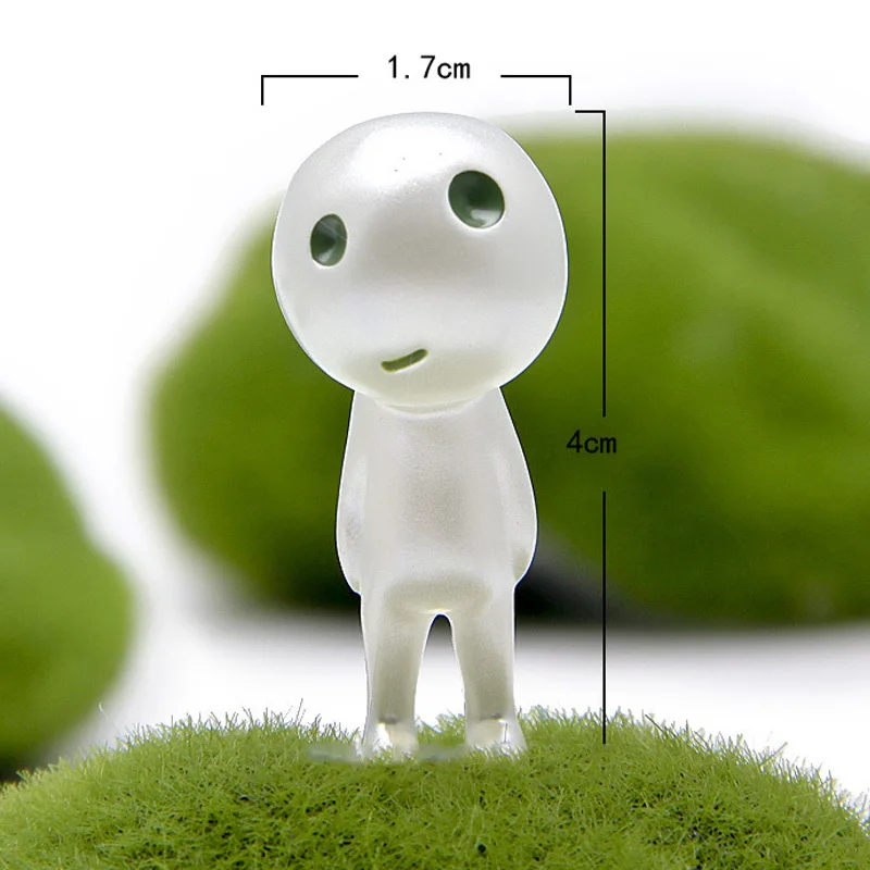 Экшн-фигурка принцессы Мононоке светящаяся в темноте фигурки кодамы светящиеся