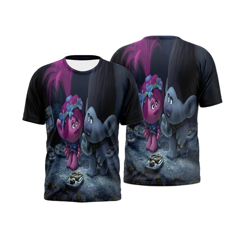 

Футболка с коротким рукавом и круглым вырезом для мужчин и женщин, Модный повседневный топ с 3d-цифровым принтом в стиле Харадзюку, подходит ...