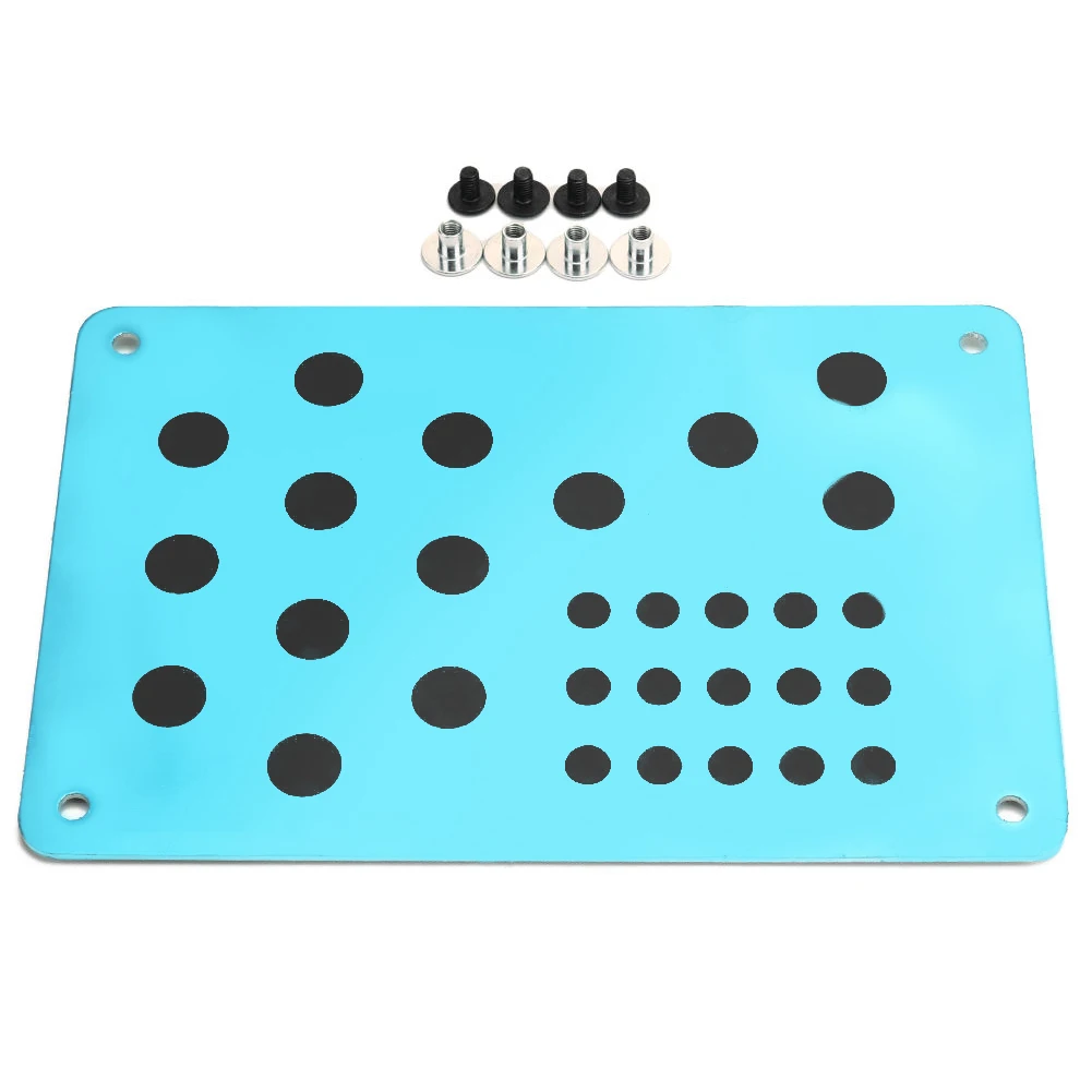 1 шт. Универсальный Серебряный Авто Пол коврик ножная пятка накладка