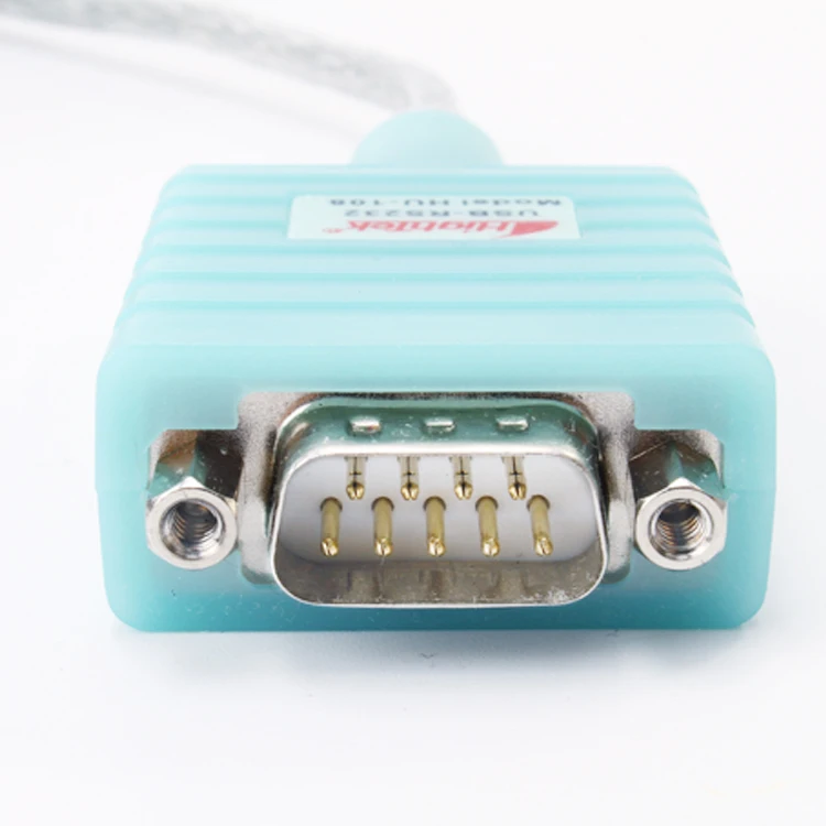 

USB to Serial Port DB9-pin Serial Cable USB to Rs232 Download Programming Cable 1.5 Meters HU-108